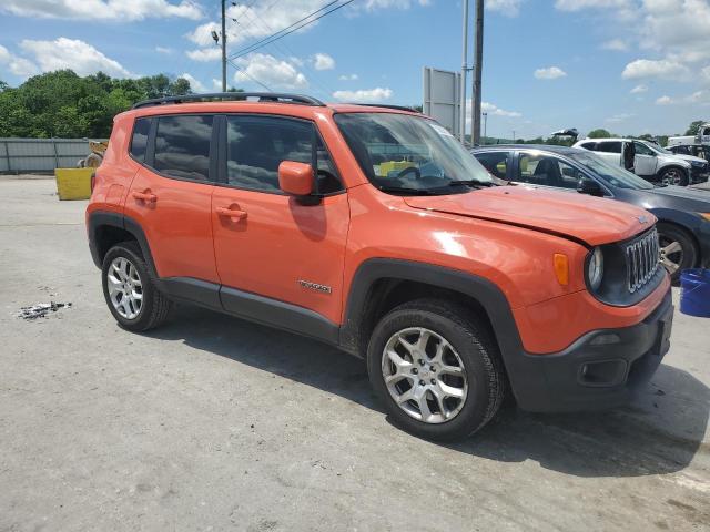  JEEP RENEGADE 2016 Pomarańczowy
