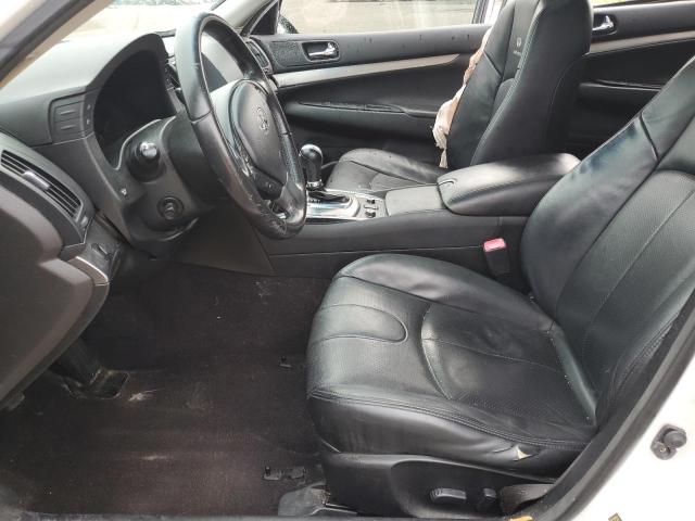  INFINITI G37 2013 White