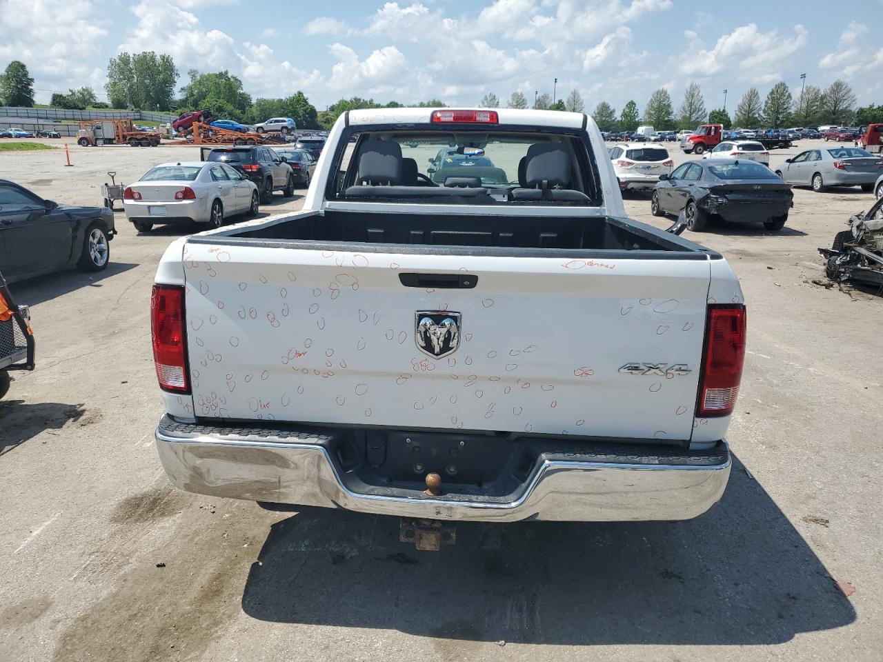 2022 Ram 1500 St VIN: 3C6RR7KT0GG383139 Lot: 56550145