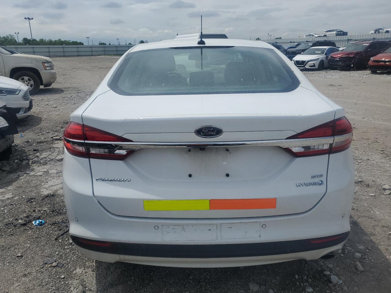 2018 Ford Fusion Se Hybrid VIN: 3FA6P0LU6JR281930 Lot: 54032965