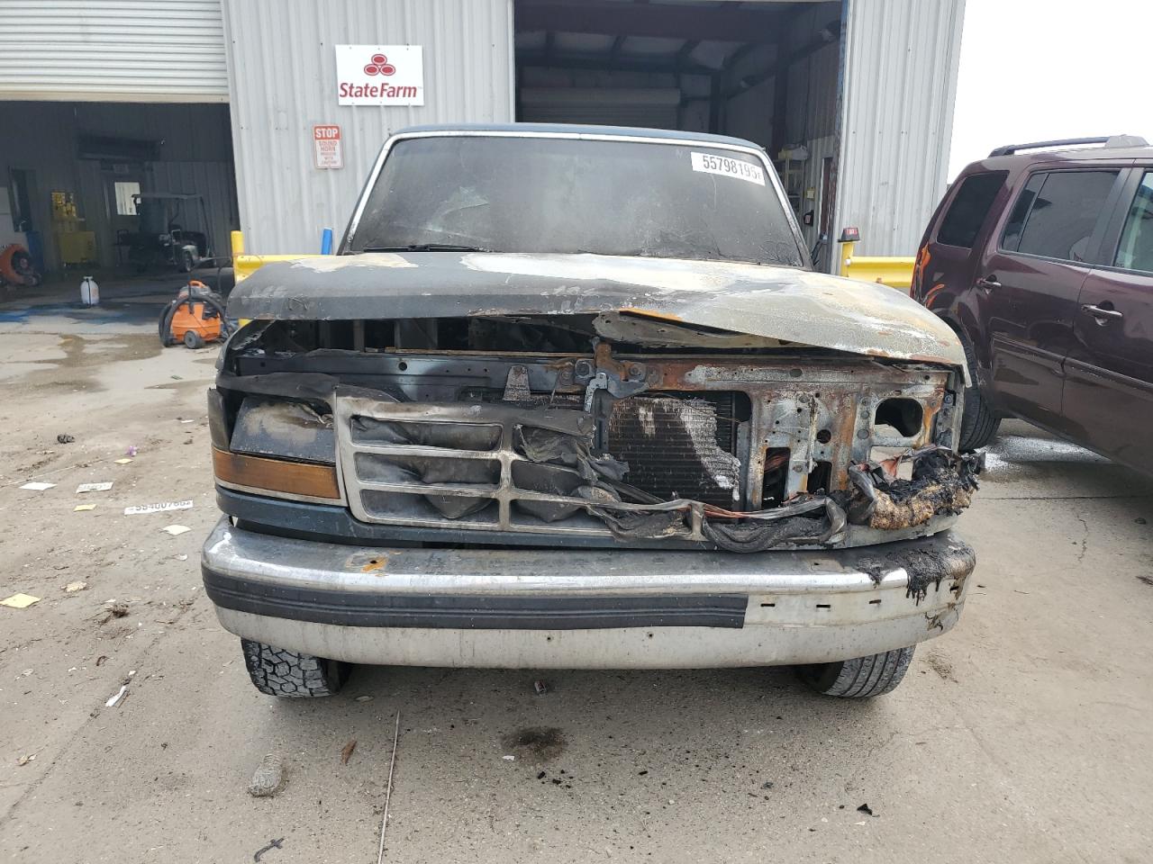 1995 Ford F250 VIN: 1FTHX25H9SKA72332 Lot: 55798195