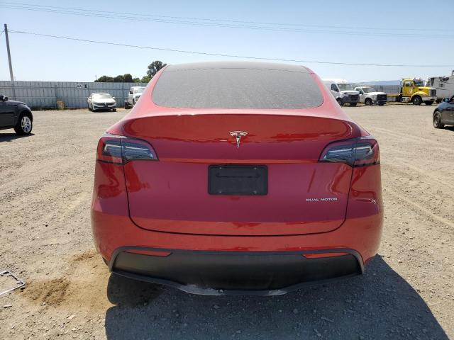  TESLA MODEL Y 2022 Красный