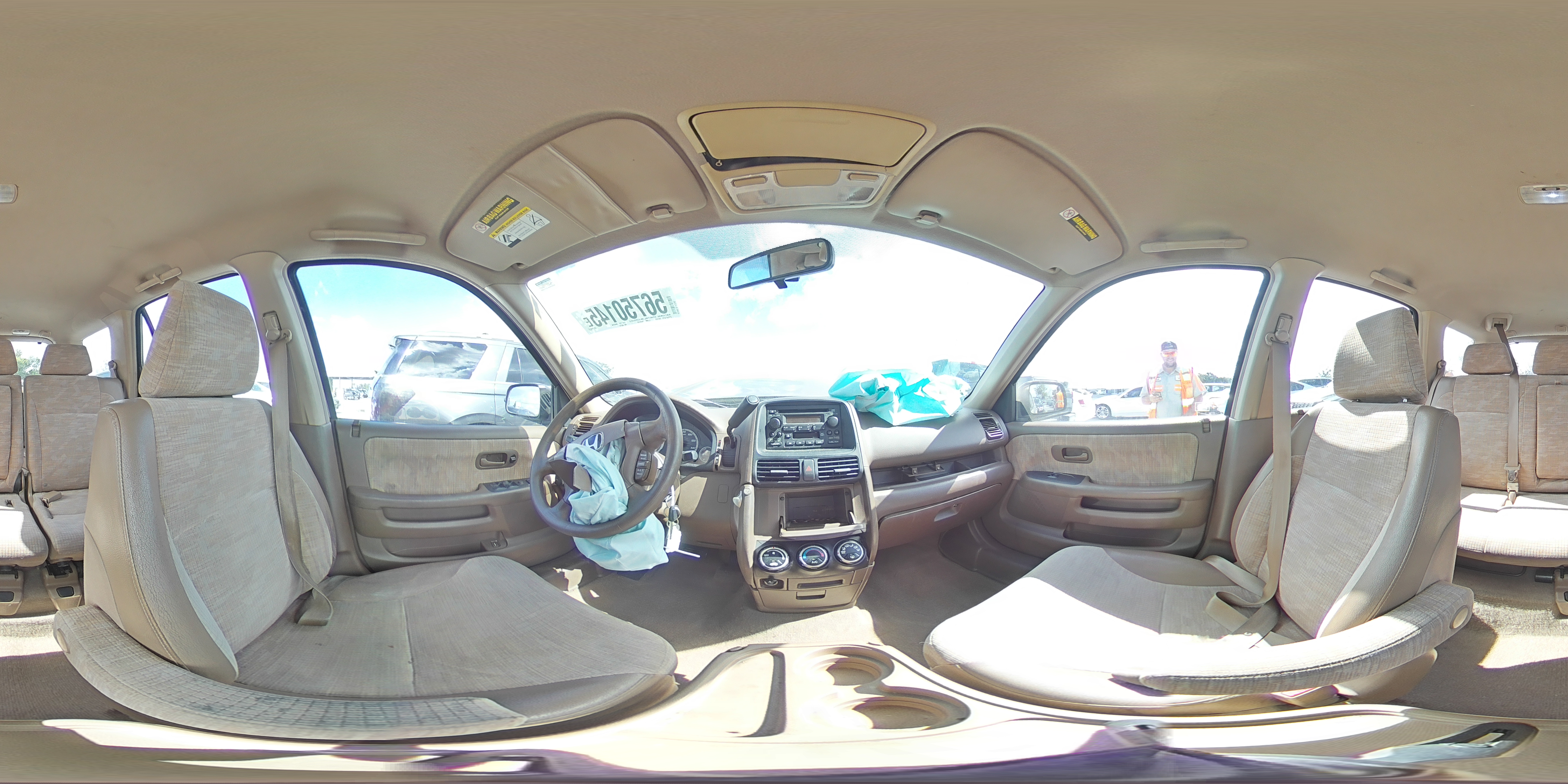 2003 Honda Cr-V Lx VIN: JHLRD68413C005218 Lot: 56750145