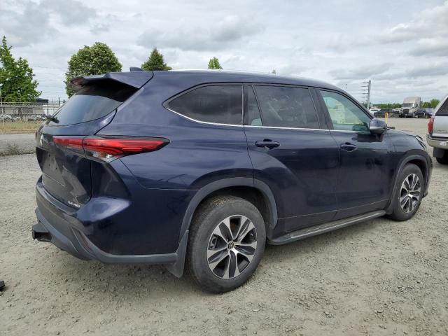  TOYOTA HIGHLANDER 2020 Синий