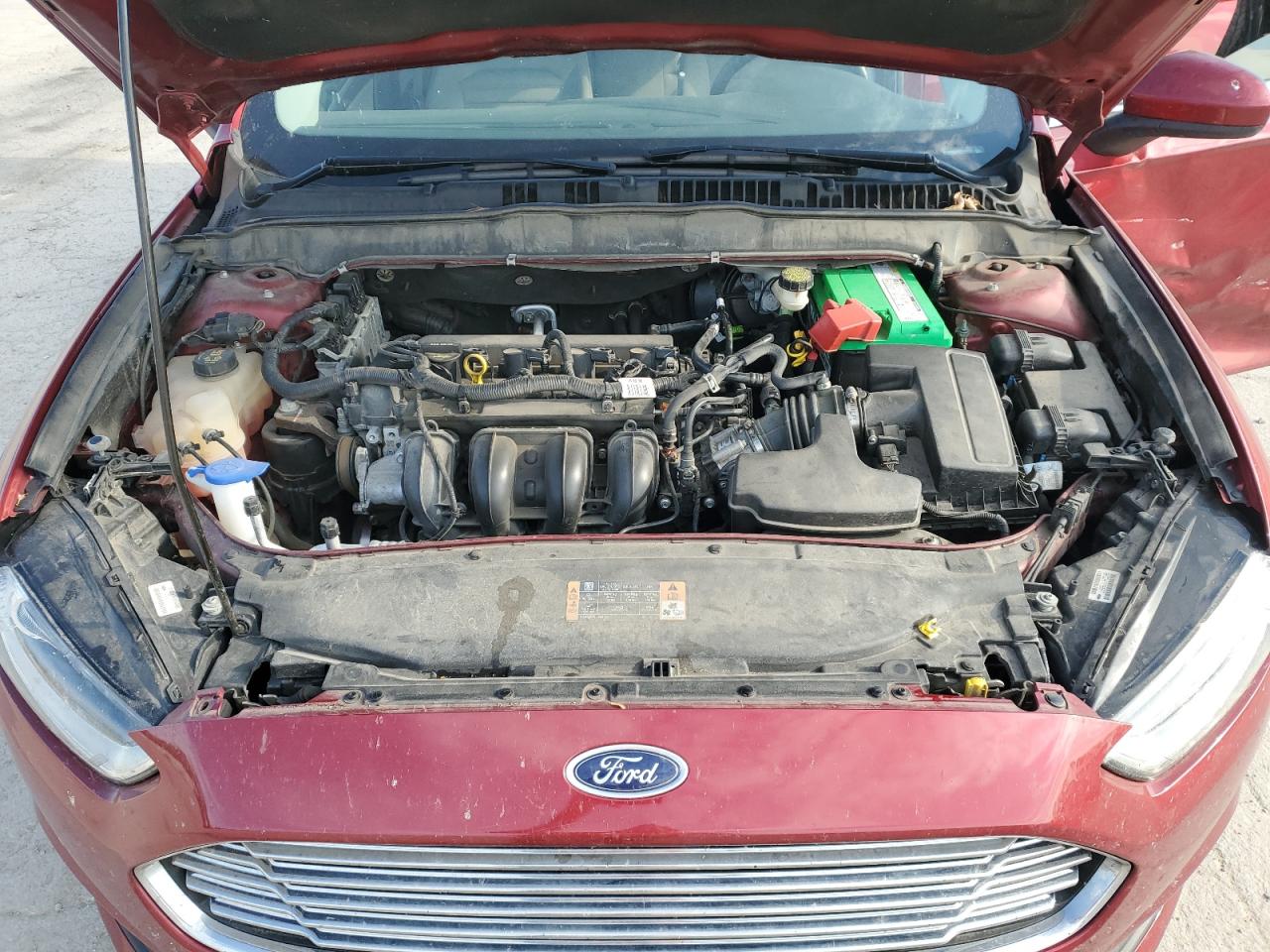 2015 Ford Fusion S VIN: 3FA6P0G78FR180013 Lot: 56060095