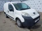 2011 PEUGEOT BIPPER S H for sale at Copart WHITBURN