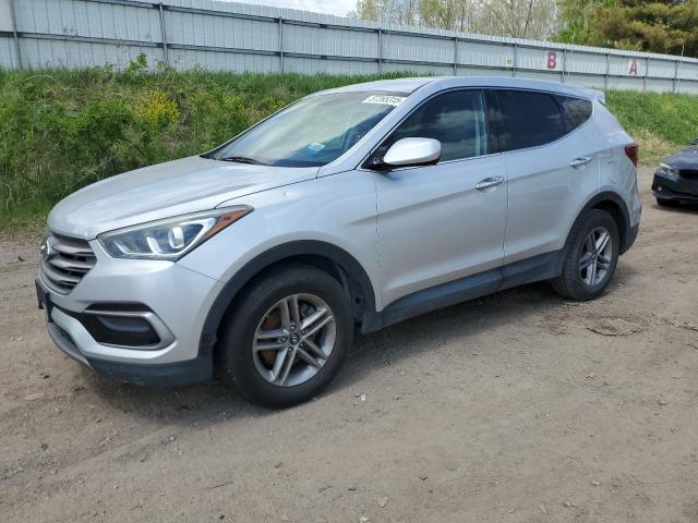 Parquets HYUNDAI SANTA FE 2017 Srebrny