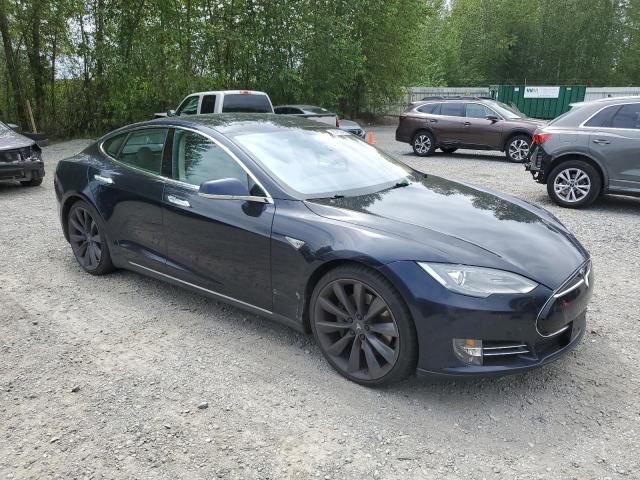  TESLA MODEL S 2012 Blue