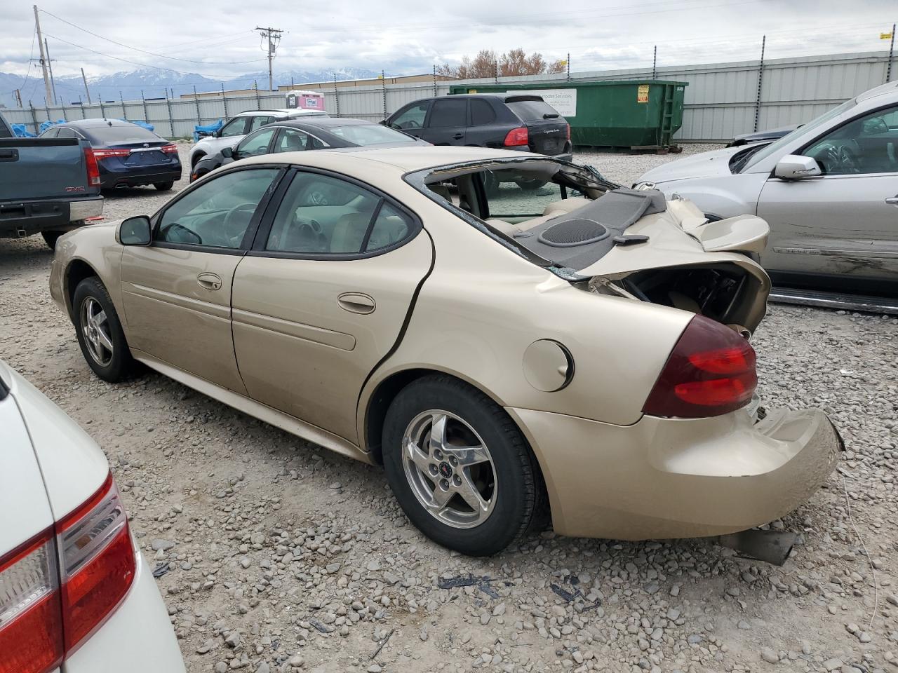 2004 Pontiac Grand Prix beige null gas 2G2WS522741267005 photo #3