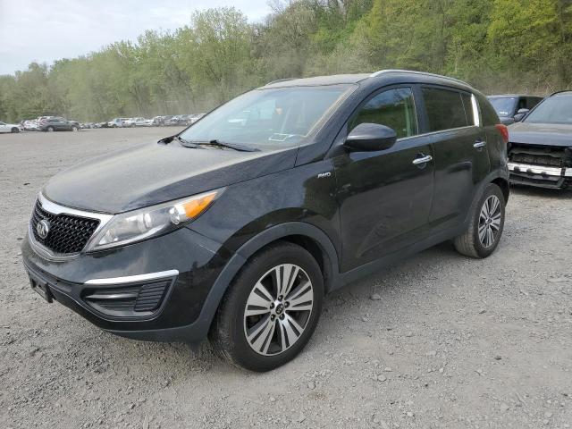  KIA SPORTAGE 2016 Чорний