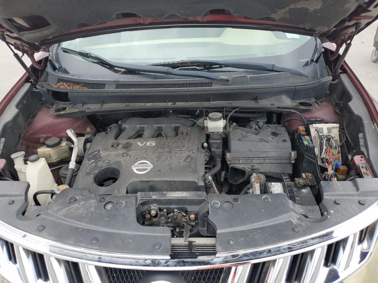 2009 Nissan Murano S VIN: JN8AZ18W89W140627 Lot: 56124295