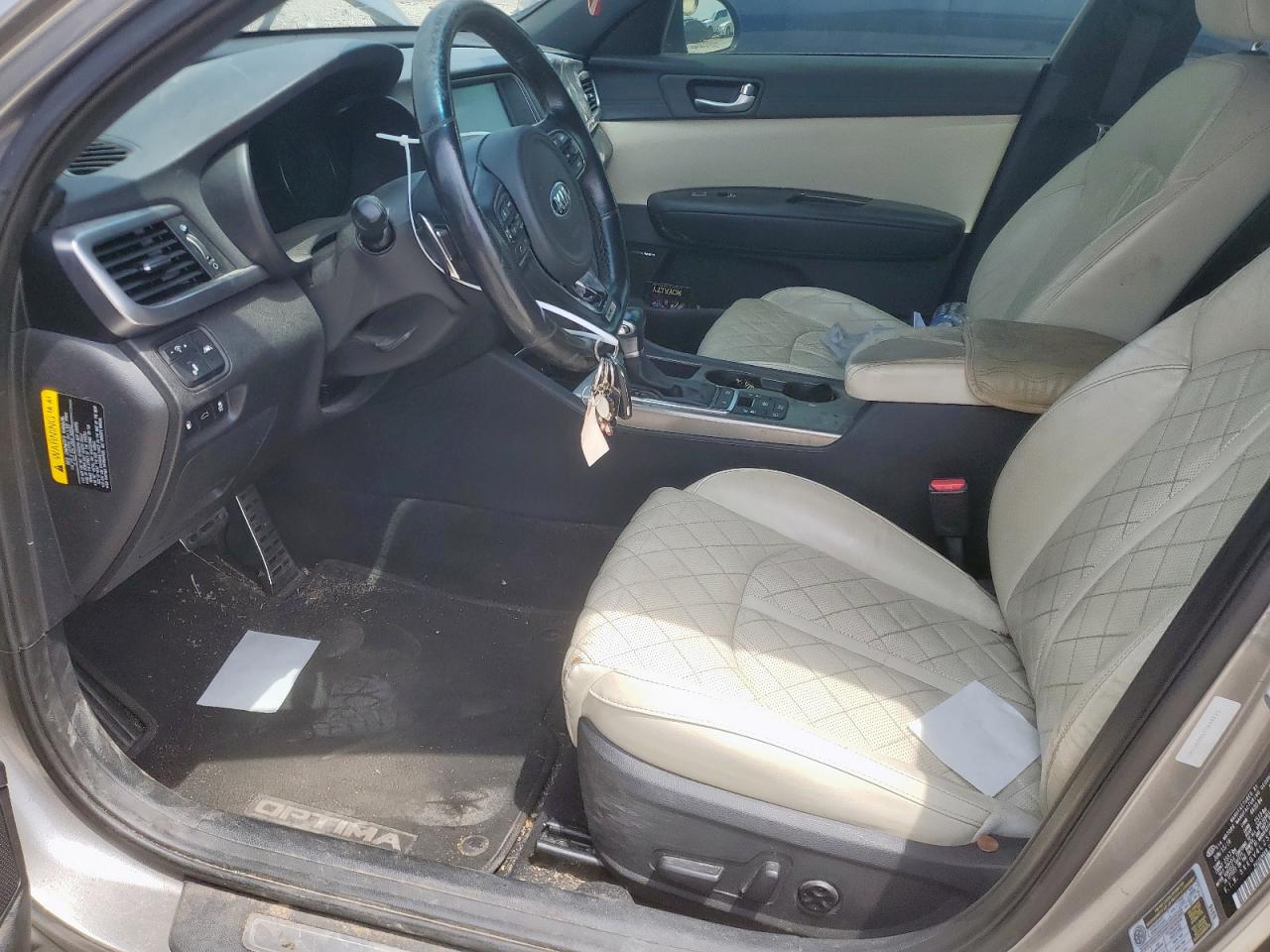 2016 Kia Optima Sxl VIN: 5XXGV4L25GG091621 Lot: 57302875