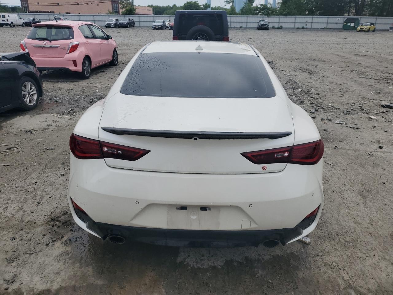2018 Infiniti Q60 Red Sport 400 VIN: JN1FV7EK9JM531046 Lot: 57552355