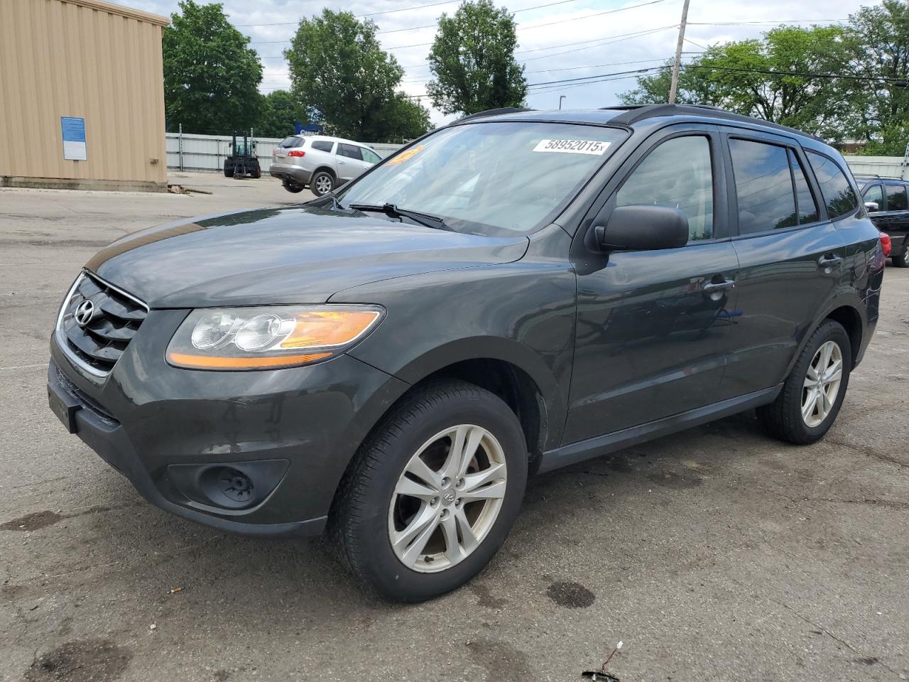2010 Hyundai Santa Fe Gls na sprzedaż w Moraine, OH - Minor Dent/Scratches