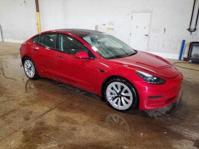  TESLA MODEL 3 2022 Czerwony