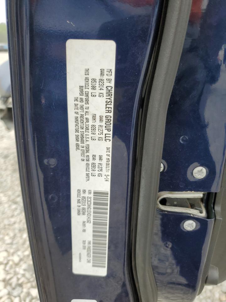 2014 Dodge Charger Sxt VIN: 2C3CDXHG1EH314162 Lot: 57427005