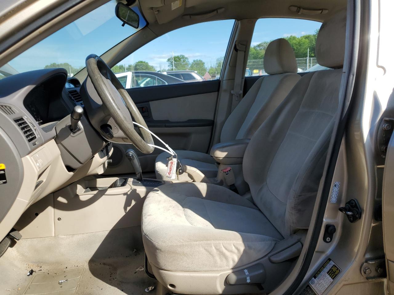 2006 Kia Spectra Lx VIN: KNAFE121365269433 Lot: 56634735