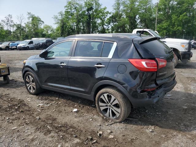 KIA SPORTAGE 2012 Чорний