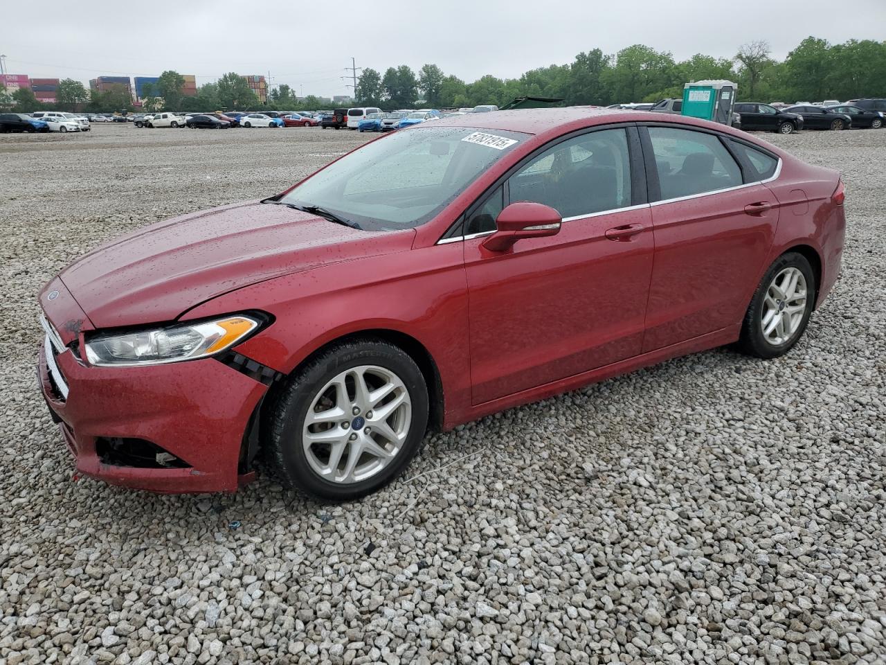 2016 Ford Fusion Se за продажба в Columbus, OH - Front End