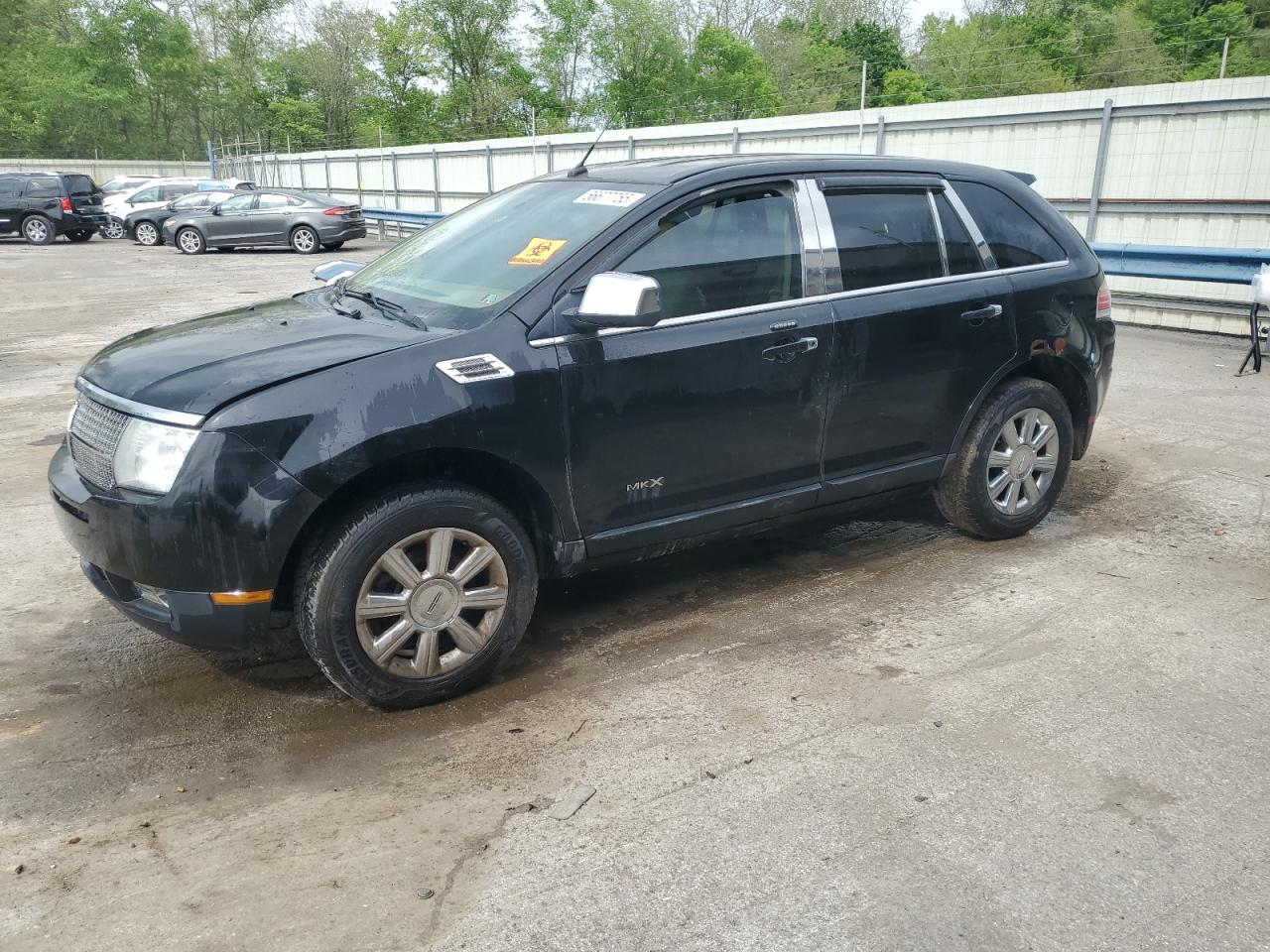2007 Lincoln Mkx na sprzedaż w Ellwood City, PA - Water/Flood