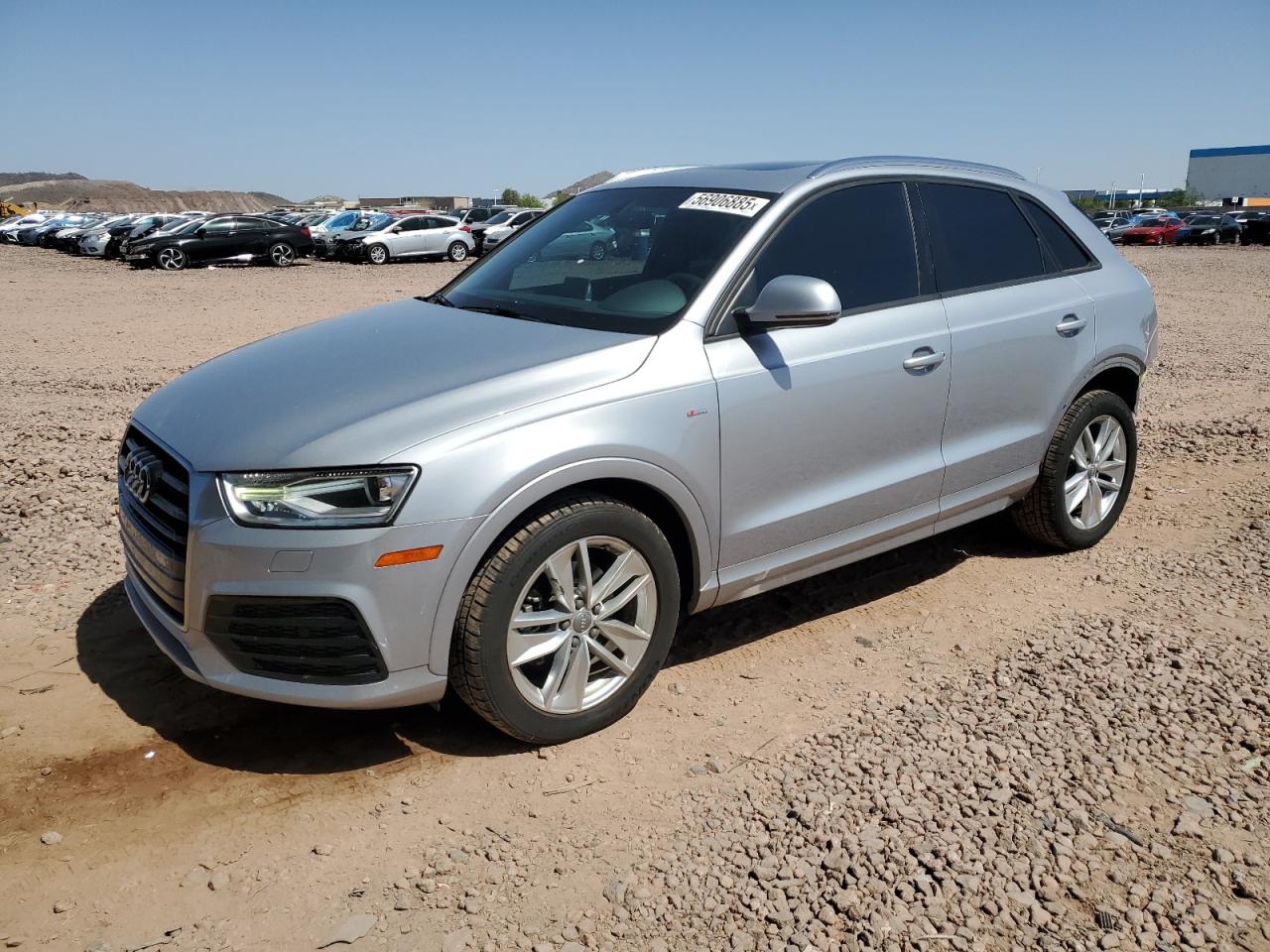 2018 Audi Q3 Premium VIN: WA1ECCFS0JR004256 Lot: 56906885