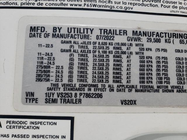 2023 UTILITY VS2DX DRY VAN TRAILER