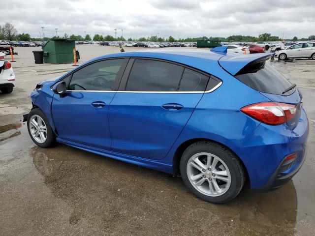 Hatchbacks CHEVROLET CRUZE 2017 Granatowy