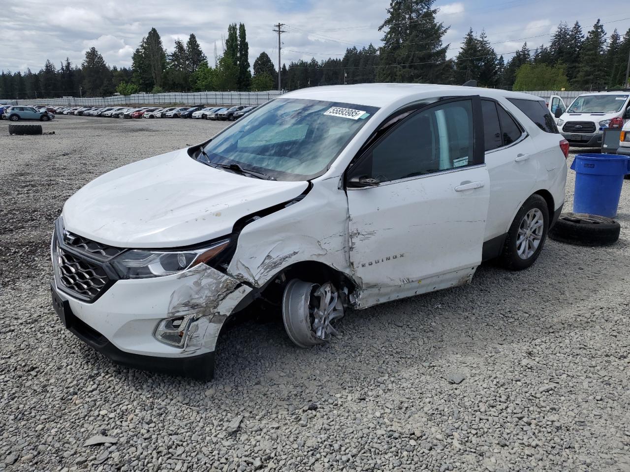 2021 Chevrolet Equinox Lt zu verkaufen in Graham, WA - Front End