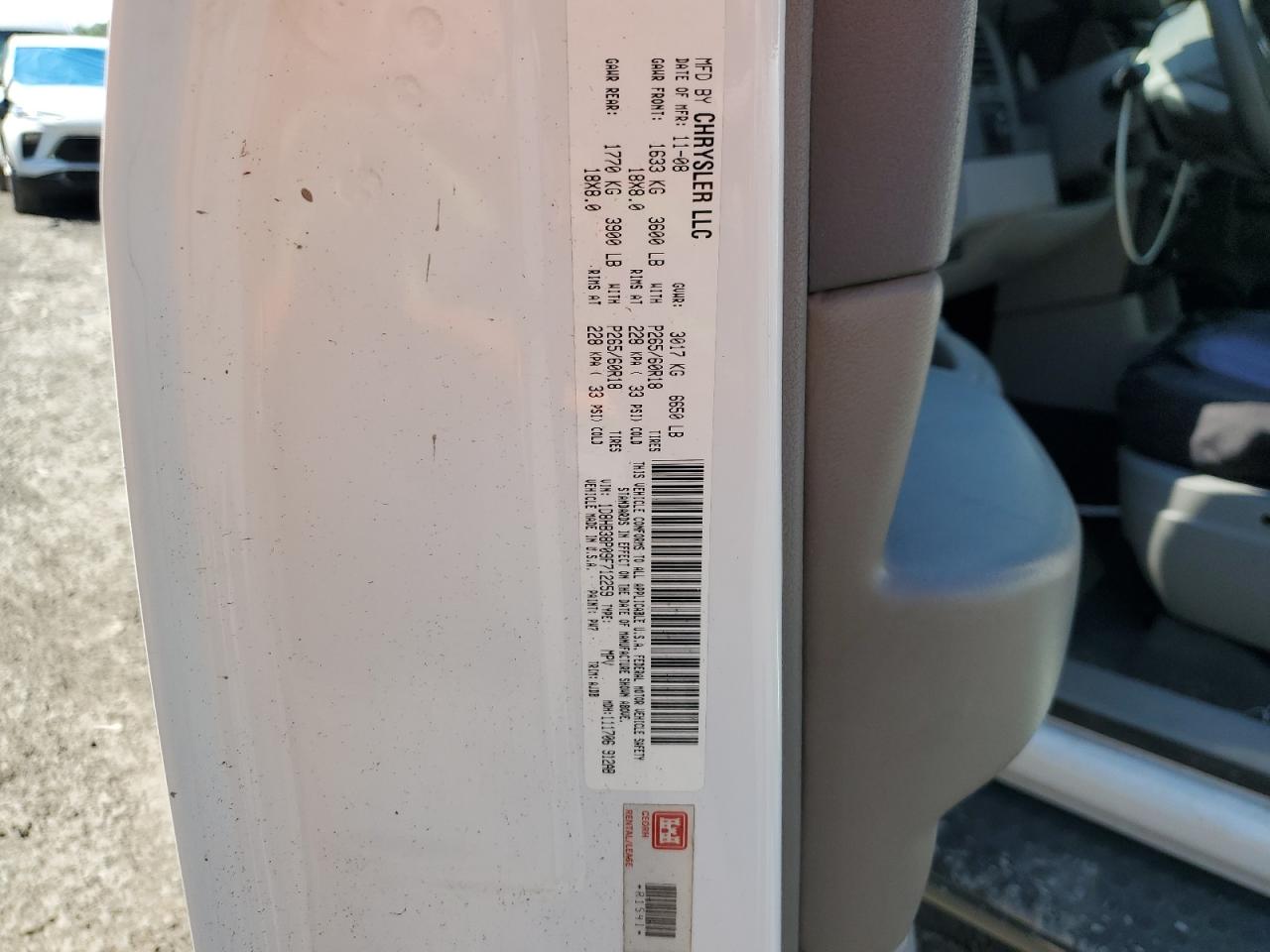 2009 Dodge Durango Se VIN: 1D8HB38P09F712259 Lot: 56363425
