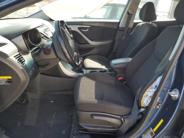  HYUNDAI ELANTRA 2016 Синий
