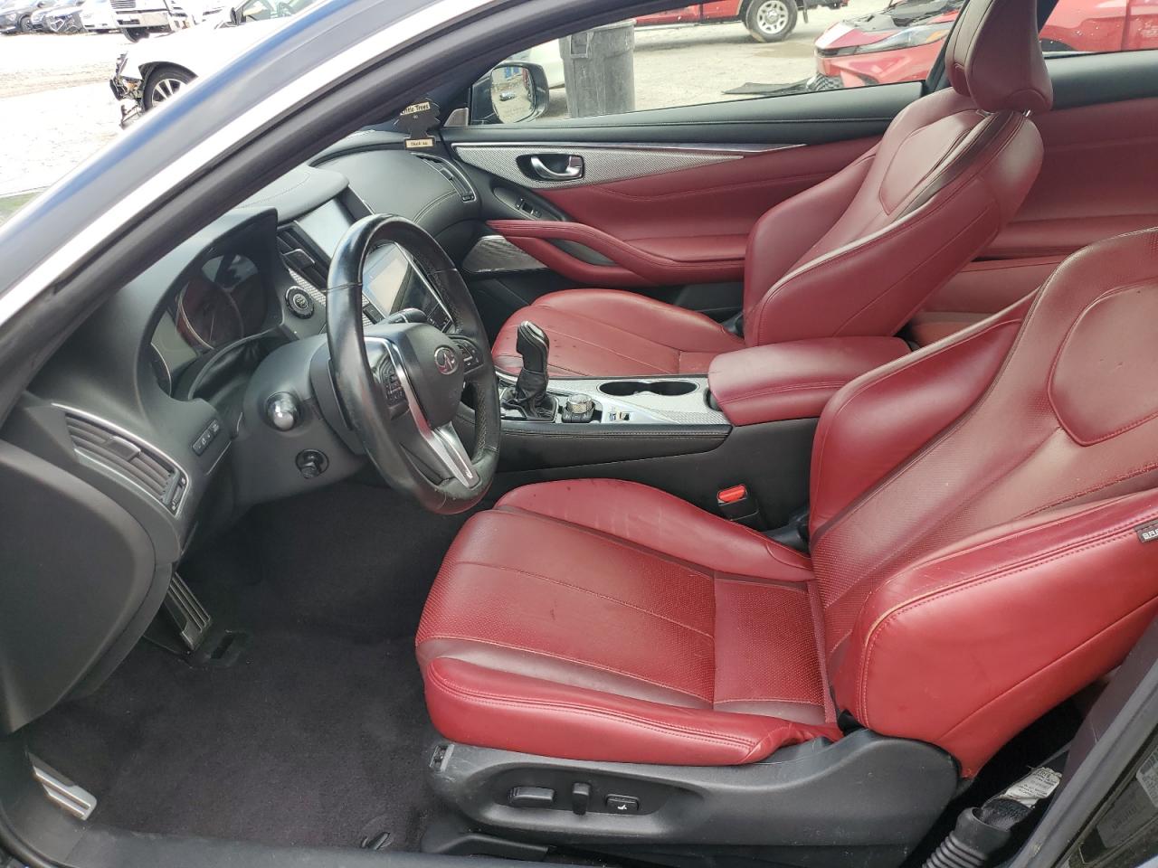 2018 Infiniti Q60 Red Sport 400 VIN: JN1FV7EL6JM630836 Lot: 56520975
