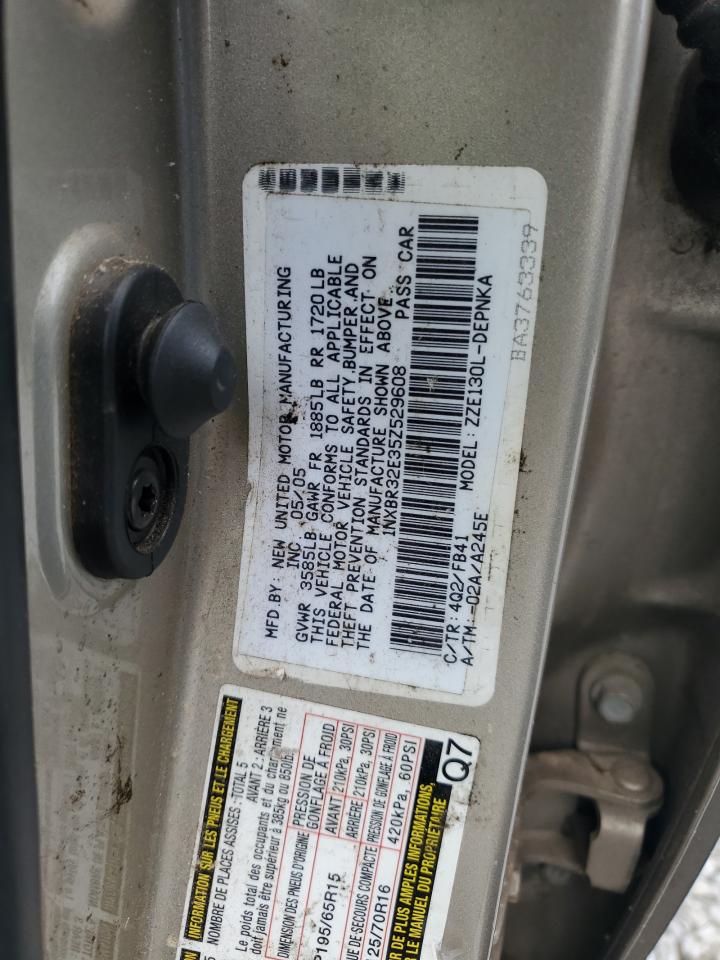2005 Toyota Corolla Ce VIN: 1NXBR32E35Z529608 Lot: 55759455
