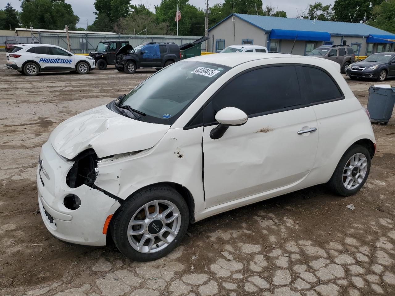 2013 Fiat 500 Pop zu verkaufen in Wichita, KS - Front End