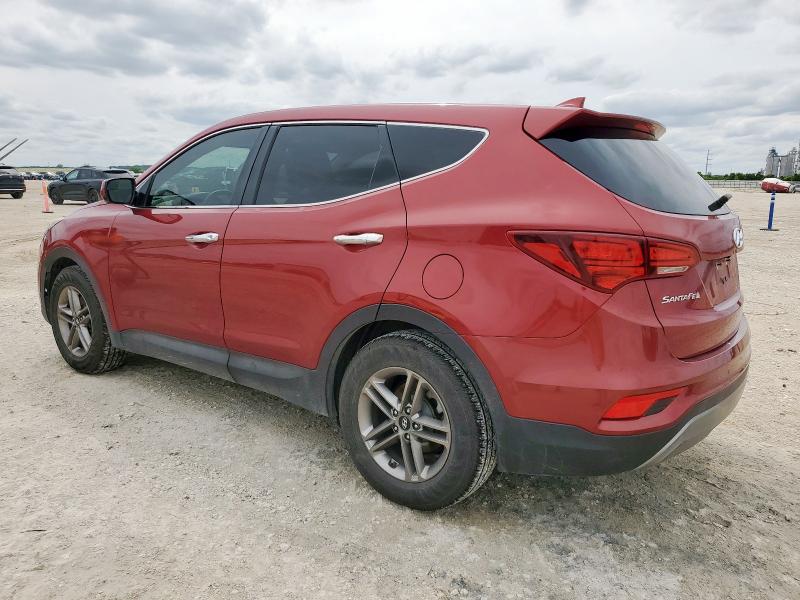  HYUNDAI SANTA FE 2017 Красный