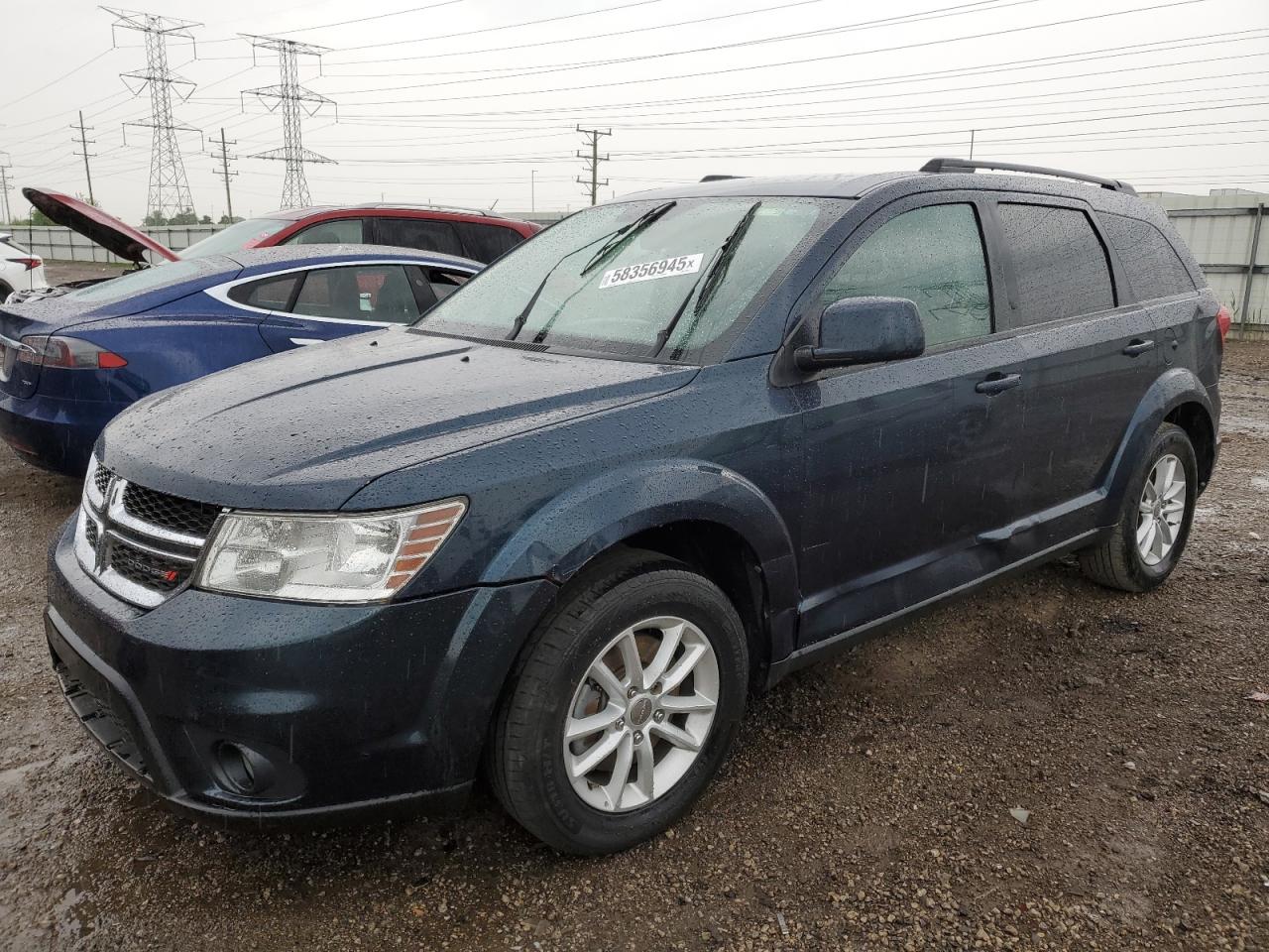 2015 Dodge Journey Sxt იყიდება Elgin-ში, IL - Side