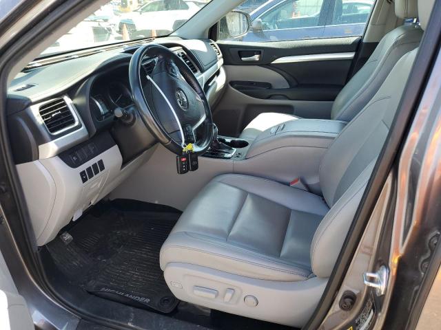  TOYOTA HIGHLANDER 2019 Szary