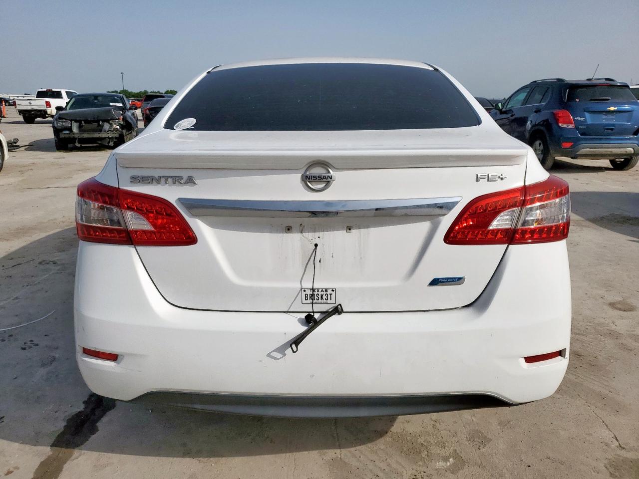 2015 Nissan Sentra S VIN: 3N1AB7APXFY376970 Lot: 56962225