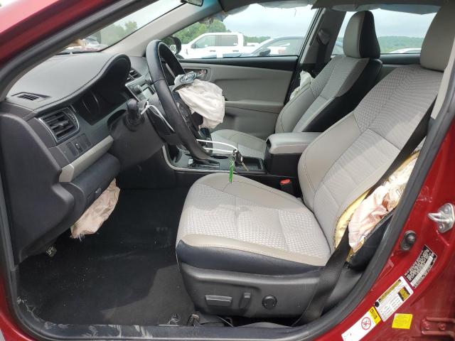  TOYOTA CAMRY 2015 Red