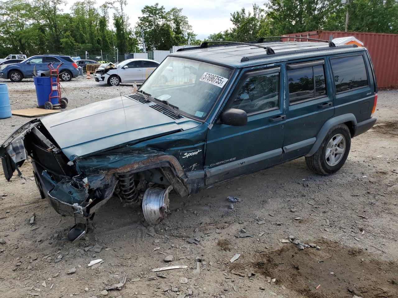 1998 Jeep Cherokee Sport for Sale in Baltimore, MD - Front End