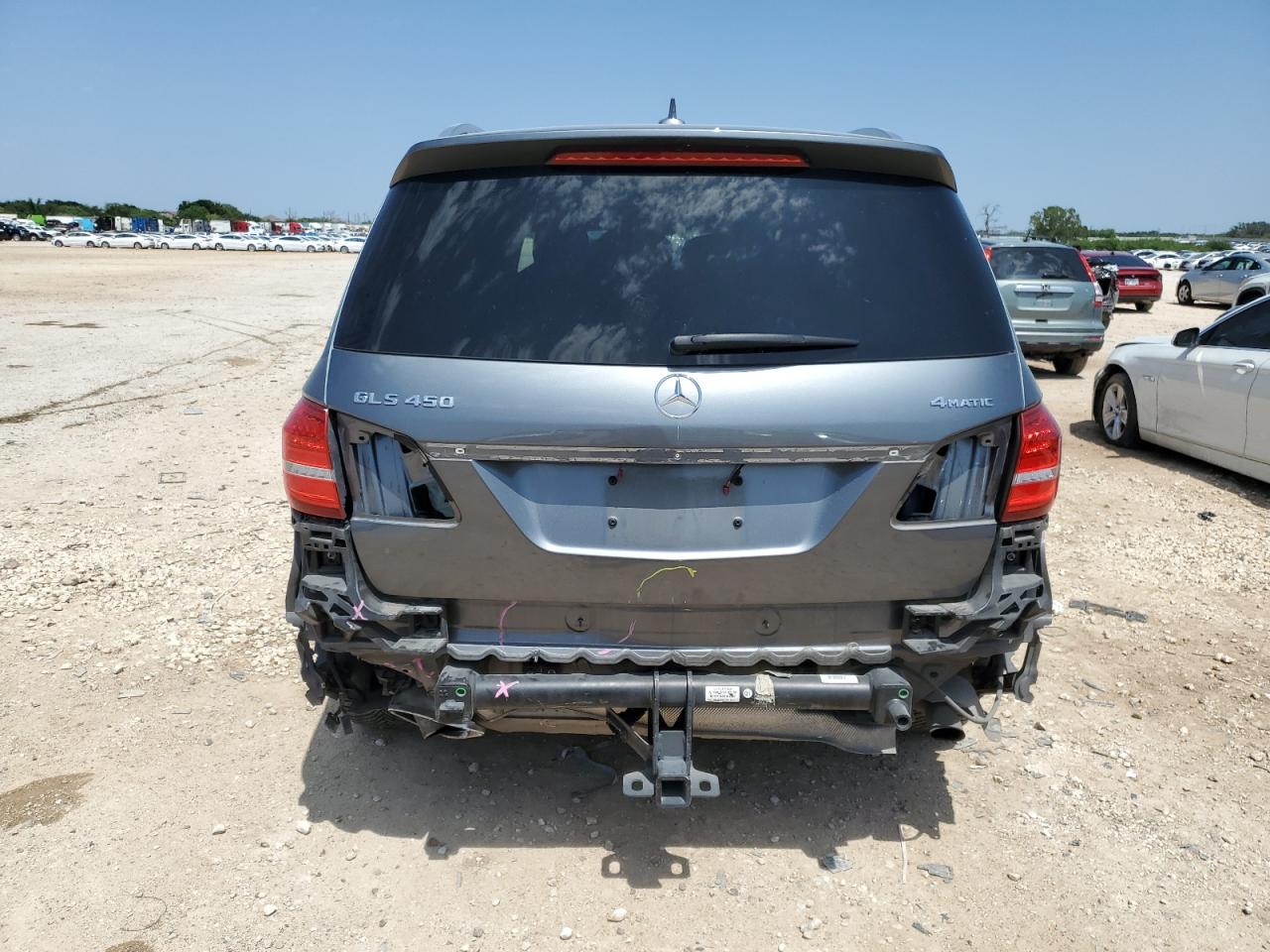 2018 Mercedes-Benz Gls 450 4Matic VIN: 4JGDF6EE0JB011217 Lot: 55772345