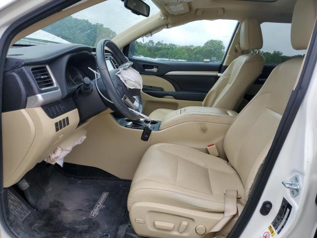  TOYOTA HIGHLANDER 2016 Белы