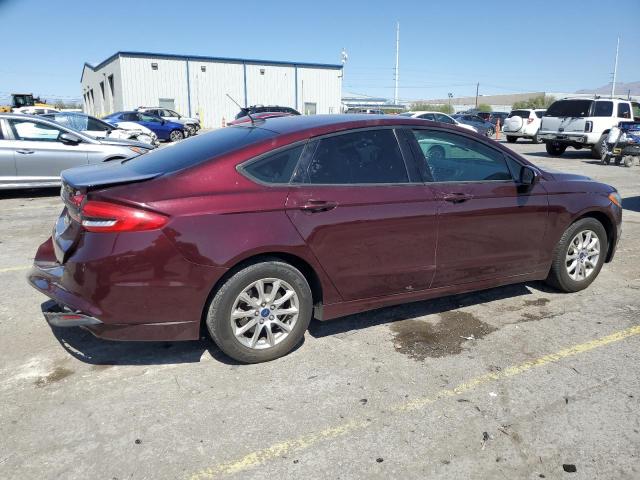 Sedans FORD FUSION 2017 Bordowy
