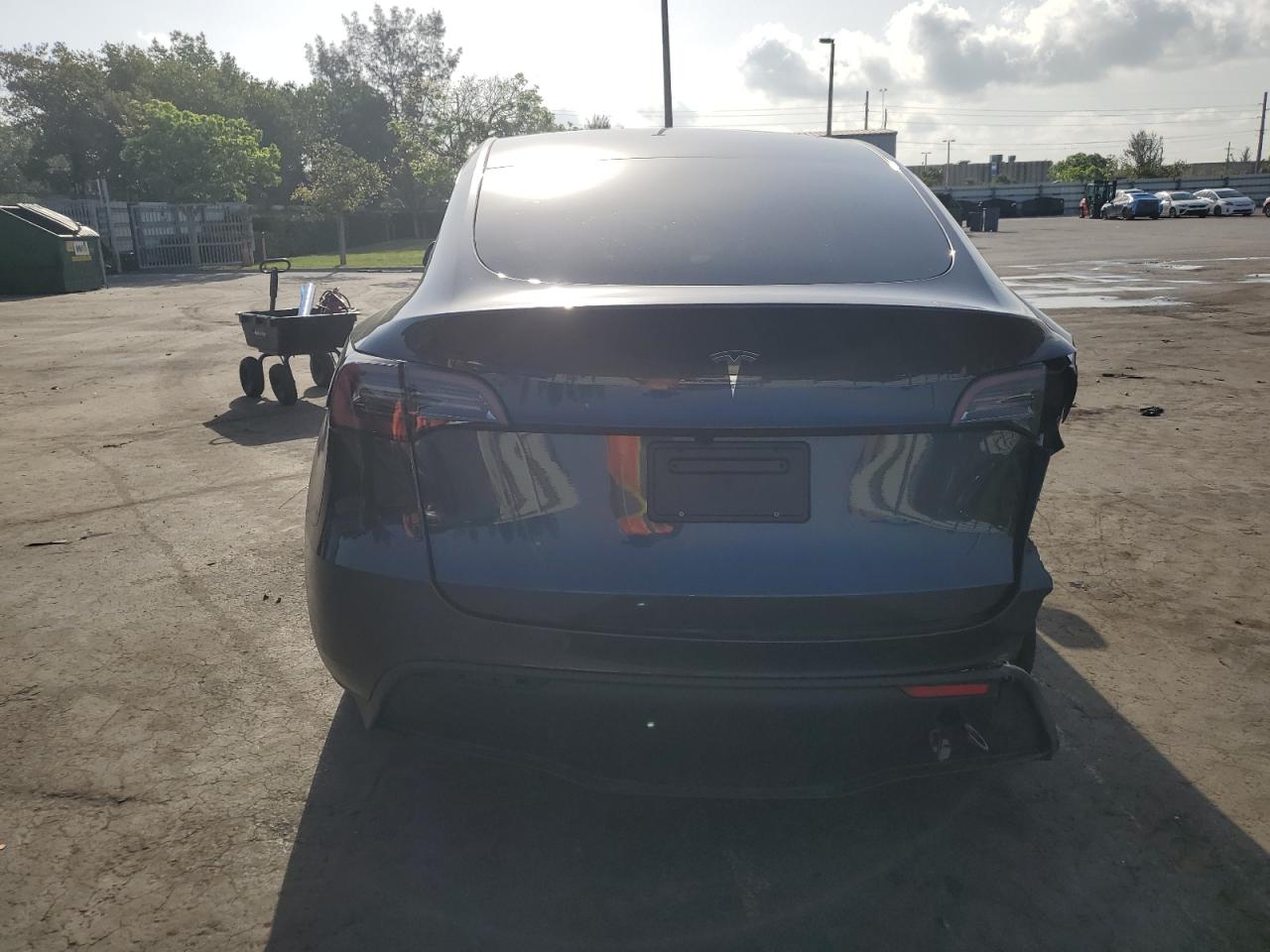 2025 Tesla Model Y VIN: 7SAYGDED2SA374423 Lot: 56725565
