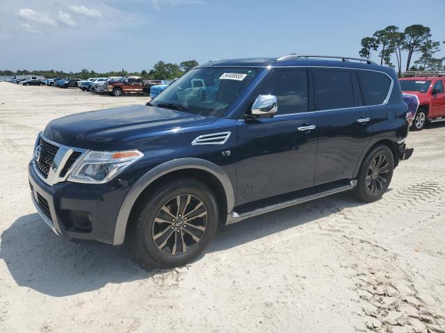  NISSAN ARMADA 2018 Синий