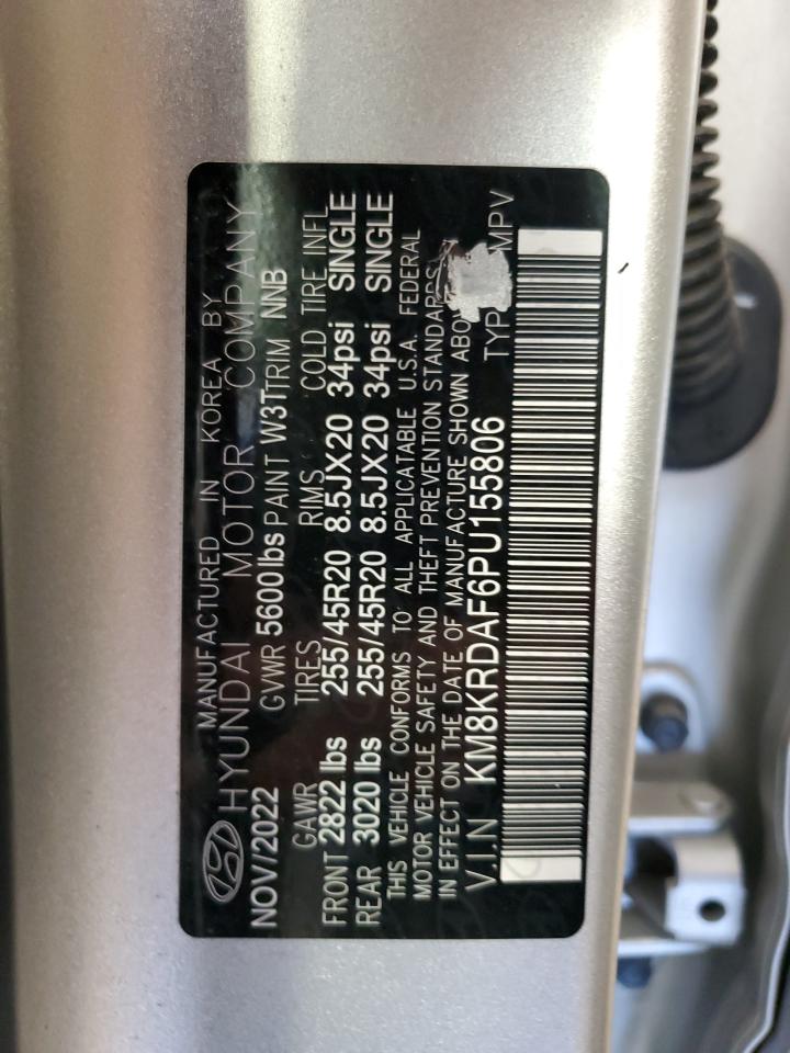 2023 Hyundai Ioniq 5 Limited VIN: KM8KRDAF6PU155806 Lot: 56392535
