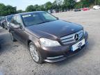 2013 MERCEDES BENZ C180 EXECU for sale at Copart WOLVERHAMPTON
