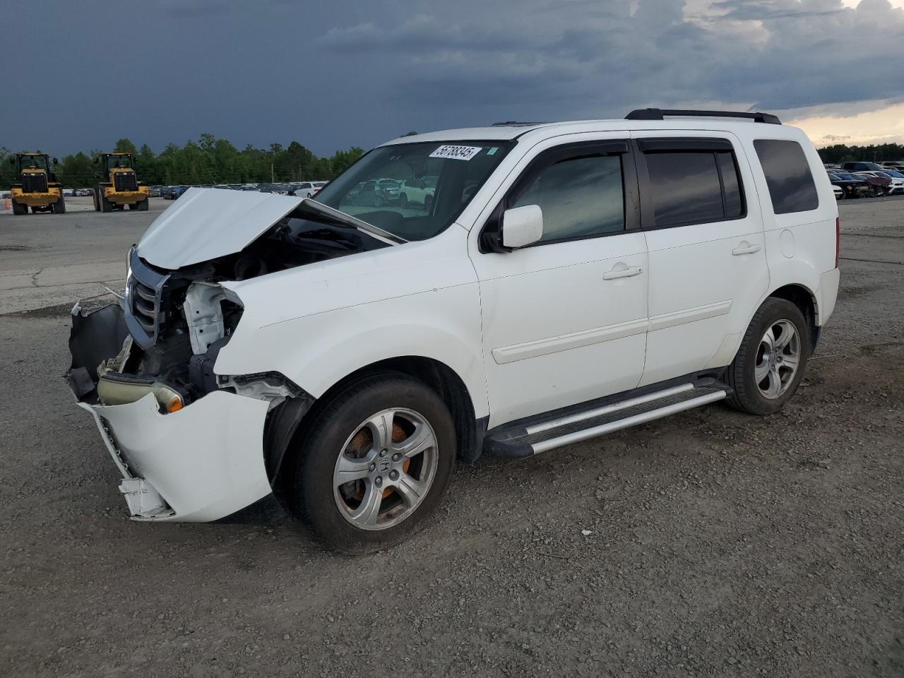 2013 Honda Pilot Exln VIN: 5FNYF3H75DB025729 Lot: 56788345