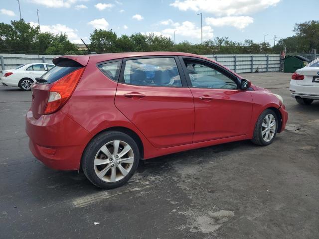  HYUNDAI ACCENT 2012 Czerwony
