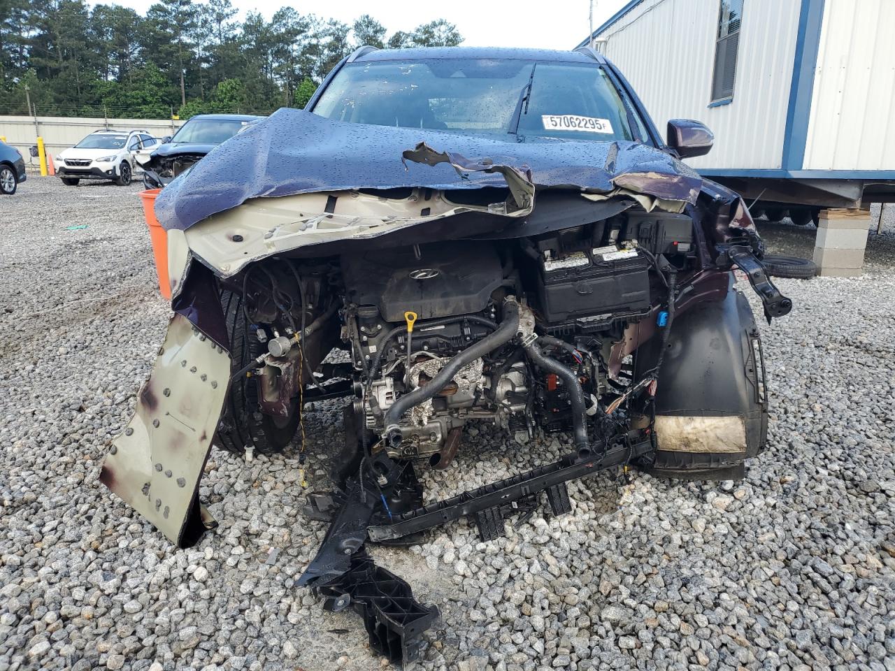 2021 Hyundai Palisade Sel VIN: KM8R3DHE2MU315186 Lot: 57062295
