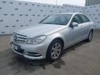 2013 MERCEDES BENZ C180 EXECU for sale at Copart WHITBURN